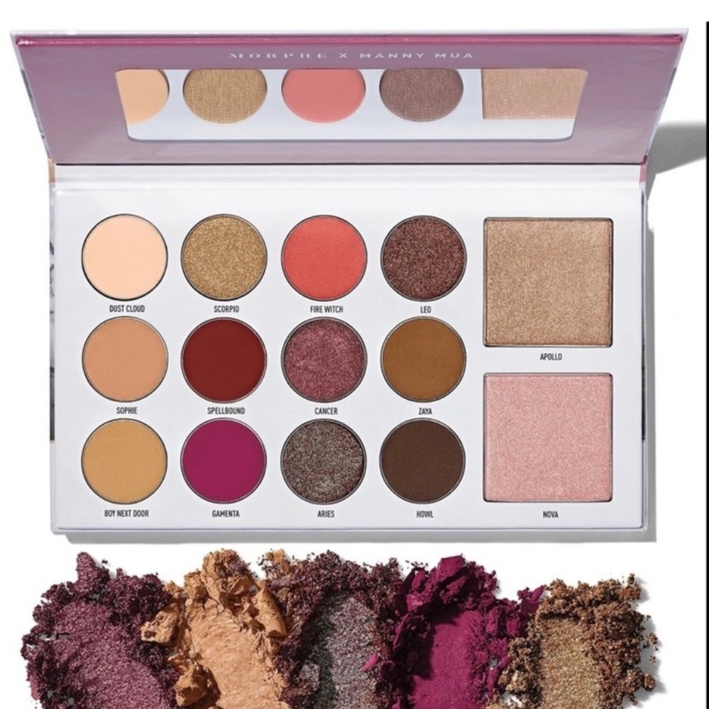 MORPHE X MANNY MUA | Eyeshadow Glam Palette